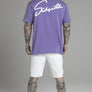 SikSilk - Purple Script T-Shirt